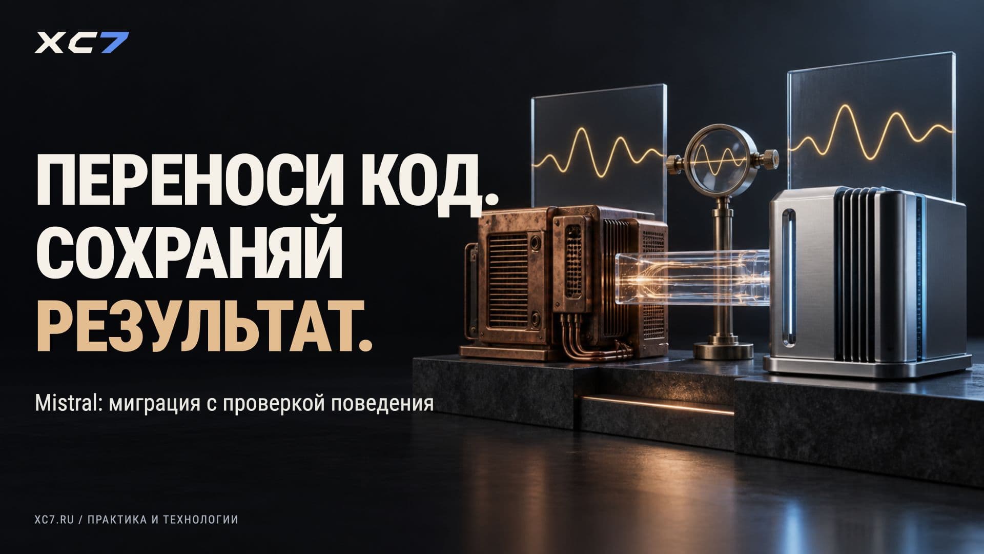 Mistral: перенос кода начинается с проверки